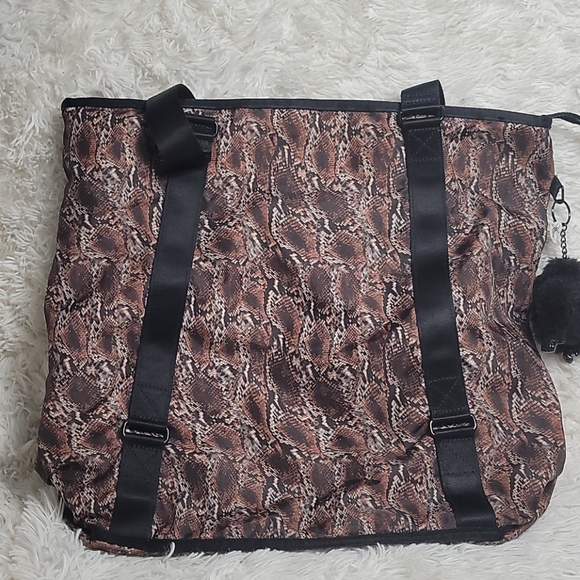 Kipling Rustria shopping bag purse python pattern - Picture 4 of 14